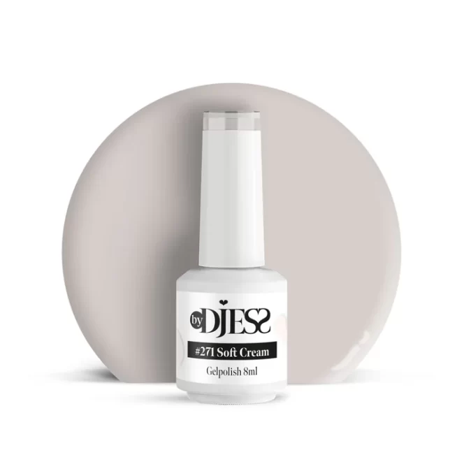 BY DJESS Gel Polish | 271 Soft Cream - 8ml
