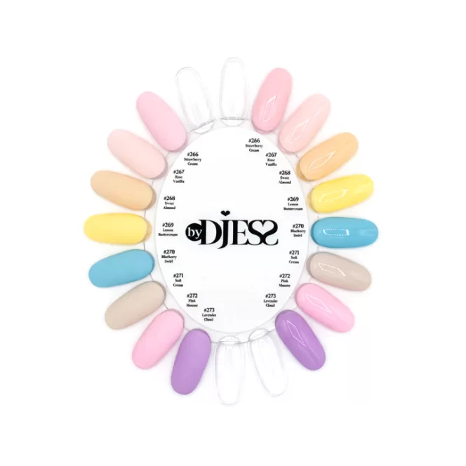 BY DJESS Gel Polish | 269 Lemon Buttercream - 8ml - Afbeelding 3